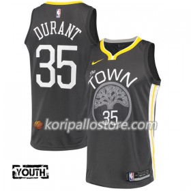 Golden State Warriors Kevin Durant 35 Nike 2017-18 Musta Lasten Pelipaidat Swingman